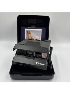 Polaroid Spectra System SE Instant Film Camera W/ case